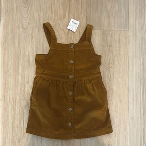 Girls 2T Brown Corduroy Dress
